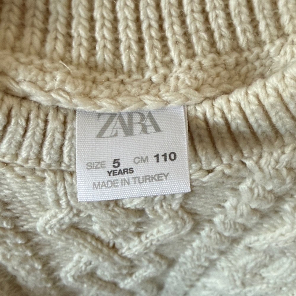 Zara sweater size 5 - Picture 2 of 3